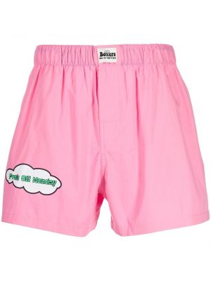 Shorts mit print Duoltd pink