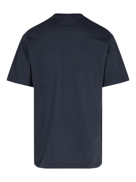 T-shirt aus baumwoll Supreme blau