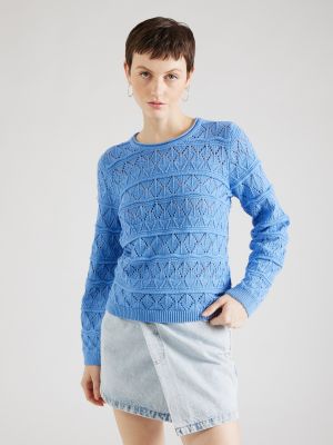 Пуловер .object светлосиньо