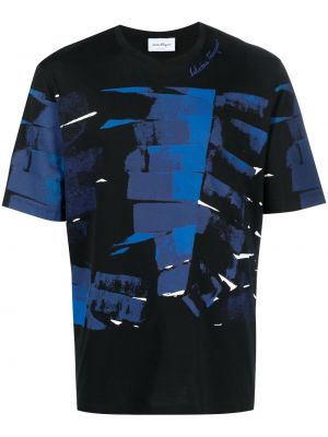 T-shirt Ferragamo svart