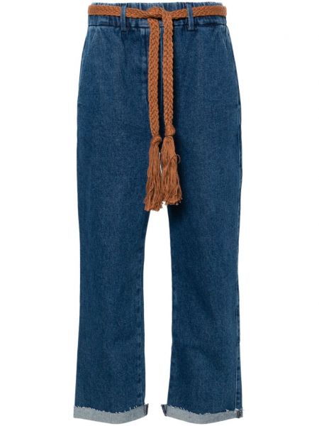 High waist jeans 7/8 Alysi blau
