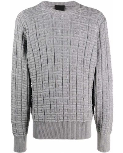 Jersey de tela jersey de tejido jacquard Givenchy gris