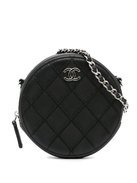 Runde tasche Chanel Pre-owned schwarz