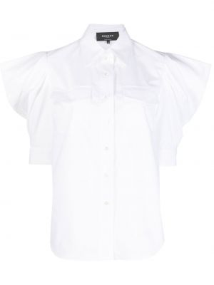 Biała bluzka bawełniana Rochas
