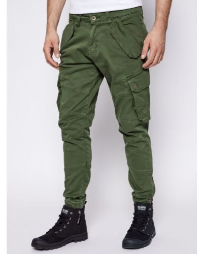 Pantaloni Alpha Industries verde