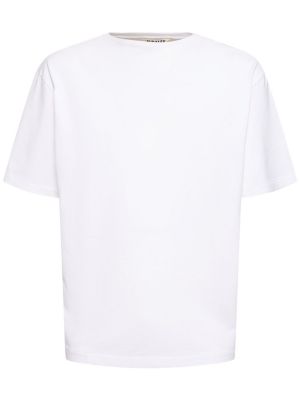 Camiseta de algodón de punto Auralee blanco