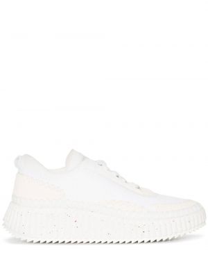 Platformu sneaker Chloé beyaz