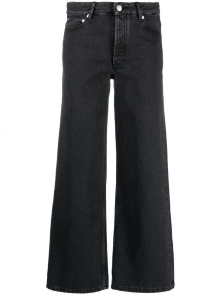 Pantaloni di cotone A.p.c. nero