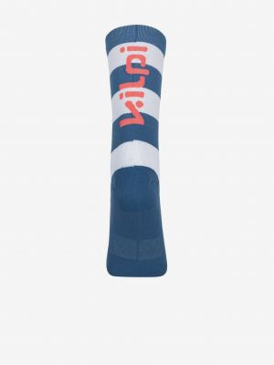 Pruhované športové ponožky Kilpi modrá