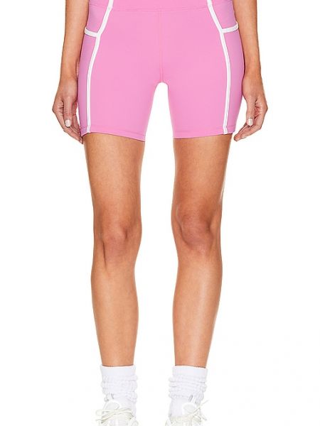 Pantaloncini da ciclista da spiaggia Beach Riot rosa