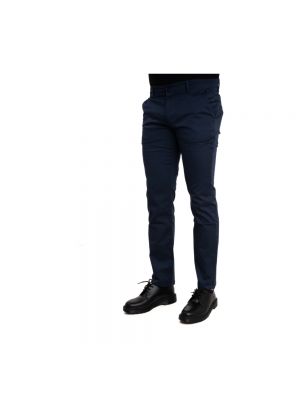 Spodnie slim fit Armani Exchange niebieskie
