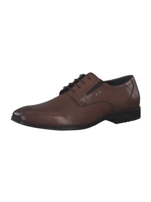 Ниски обувки с връзки S.oliver кафяво