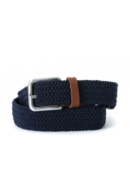 Cinturón con trenzado Jack&jones azul