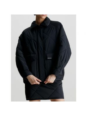 Pikowana kurtka Calvin Klein czarna