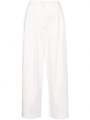 Relaxed панталон Drhope бяло