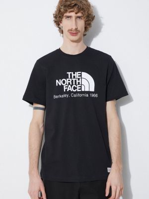 Pamučna majica The North Face crna