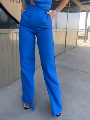 Kalhoty Och Bella modré
