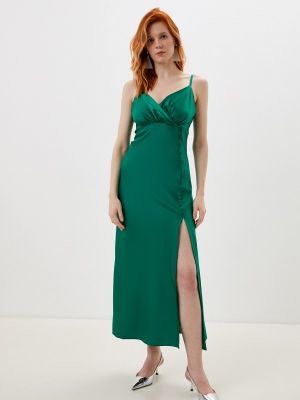 Платье в бельевом стиле Rene Santi зеленое