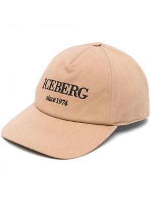 Brodert cap Iceberg brun