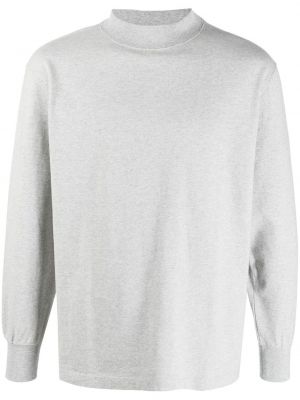 Brodert sweatshirt Snow Peak grå