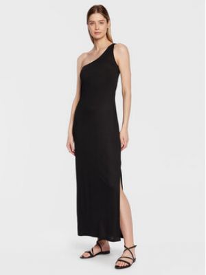 Priliehavé šaty Calvin Klein Swimwear čierna