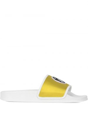 Satenske cipele Giuseppe Zanotti žuta