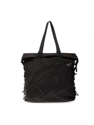 Shopper handtasche mit taschen Diesel schwarz