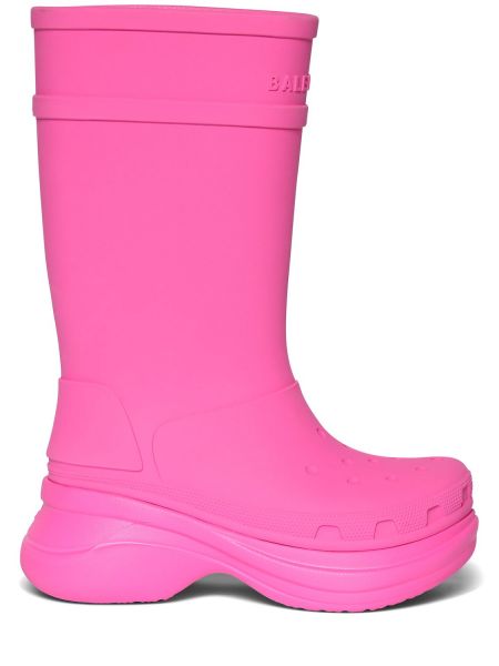 Gummistövlar Balenciaga rosa