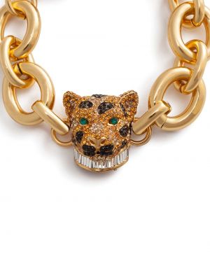 Pulsera leopardo Dolce & Gabbana dorado
