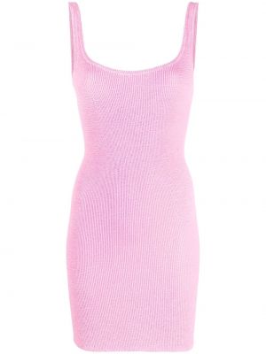 Sukienka mini bez rękawów Mc2 Saint Barth różowa