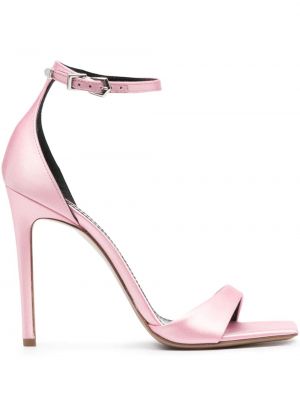 Satenaste sandali Paris Texas roza