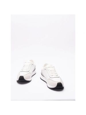 Haftowane sneakersy Versace białe