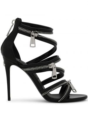 Sandale mit reißverschluss Dolce & Gabbana schwarz