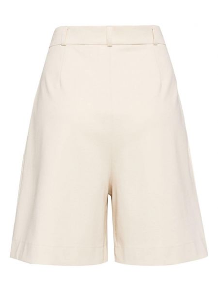 Shorts plissées Harris Wharf London blanc