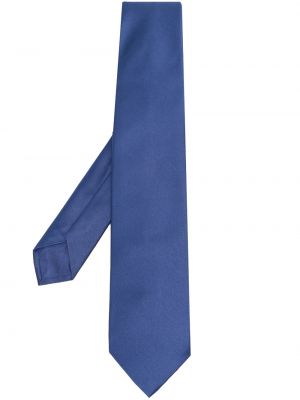 Копринена вратовръзка Barba синьо