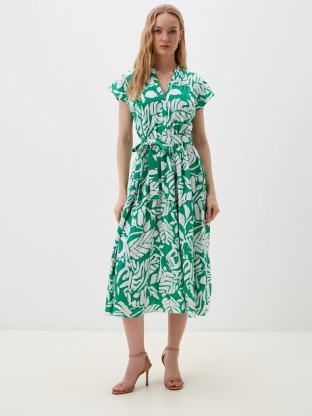 Платье Woman Ego зеленое