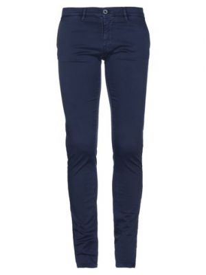 Pantaloni di cotone Byblos blu