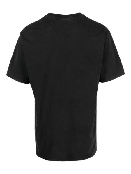 T-shirt di cotone Bluemarble nero
