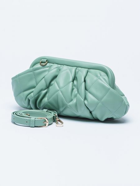 Стеганая сумка Valentino Bags зеленый