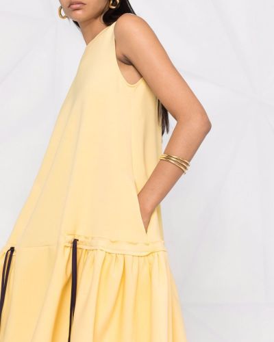 Sukienka Victoria Victoria Beckham żółta