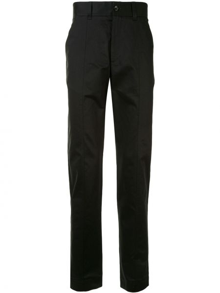 Pantalones de cintura alta Cerruti 1881 negro