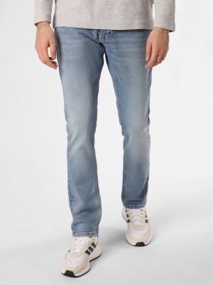 Jeansy skinny slim fit bawełniane Tommy Jeans niebieskie