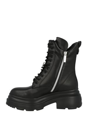 Μπότες με κορδόνια Karl Lagerfeld μαύρο
