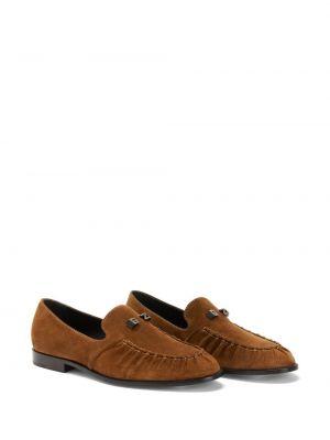Seemisnahksed loafer-kingad Giuseppe Zanotti pruun