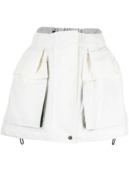 Pantalones cortos cargo con bolsillos Sacai blanco