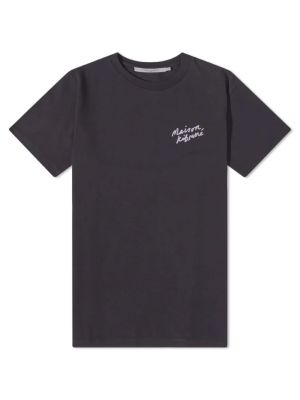 Классическая футболка Maison Kitsuné черная