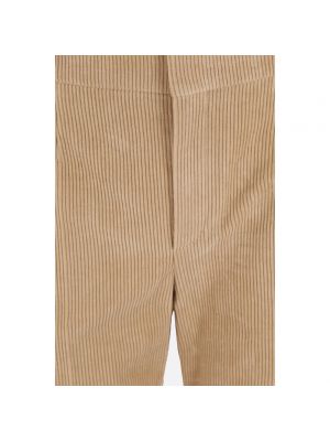 Pantalones chinos de pana bootcut Chloé beige
