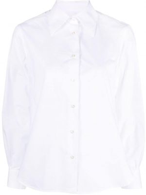 Памучна риза Officine Generale бяло