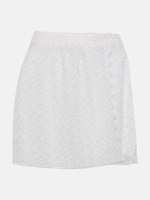 Mini sukně Missoni Mare bílé