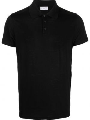 Poloskjorte Saint Laurent svart